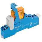FINDER - Koppelrelais Push-In-Klemmen, 1 W 10A, Spule 24VAC