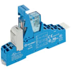 FINDER - Koppelrelais Push-In-Klemmen, 2 W 8A, Spule 24VDC