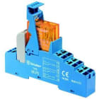 FINDER - Koppelrelais Push-In-Klemmen, 2 W 8A, Spule 230VAC