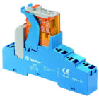 FINDER - Koppelrelais Push-In-Klemmen, 1 W 10A, Spule 24VAC