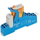 FINDER - Koppelrelais Push-In-Klemmen, 2 W 8A, Spule 230VAC