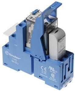 FINDER - Koppelrelais Schraubanschlüsse, 2 W 10A, Spule 24VDC
