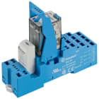 FINDER - Koppelrelais Zugfederklemmen, 4 Wechsler 7A, Spule 12VDC