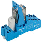 FINDER - Koppelrelais Push-In-Klemmen, 3 W 10 ASpule 24VDC