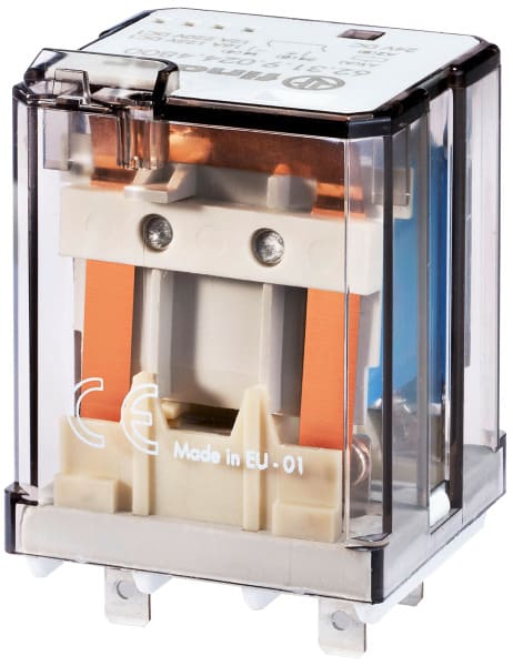 FINDER - Leistungs-Steckrelais + Blasmagnet, 1 S 16A, Kontaktmaterial AgSnO2, Spule 12VDC