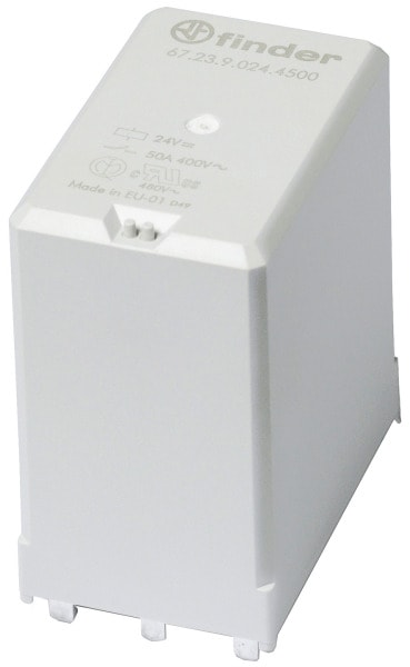 FINDER - Printrelais 3 S, Einsatz in Wechselrichtern, max. Dauerstrom 50A, Spule 24VDC
