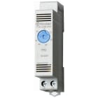 FINDER - Thermostat für Schaltschrank, REG 17,5mm, 1 Schliesser 10A, von 0 bis +60° C