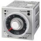 FINDER - Zeitrelais Fronteinbau, 7 Zeitfunktionen bis 100 Std., 2 W 8A, 24 bis 230VAC/DC