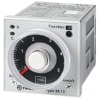 FINDER - Zeitrelais Fronteinbau, 6 Zeitfunktionen -100 Std., 2 W 5A, 24 bis 230VAC/DC