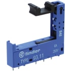 FINDER - Fassung,blau, mit Printanschlüssen, für Relais 34.51 oder 34.81