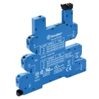 FINDER - Fassung Push-In-Klemmen, Relais 34.51 oder 34.81, Restspannungsunterd., 230VAC