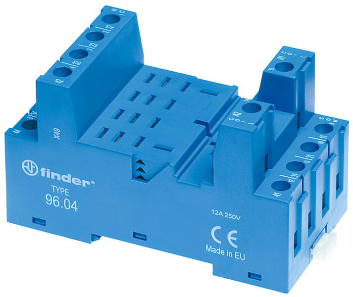 FINDER - Fassung Schraubanschlüsse, für Relais 56.34