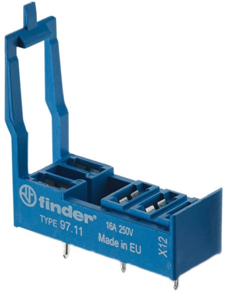 FINDER - Fassung mit Printanschlüssen, für Relais 46.61