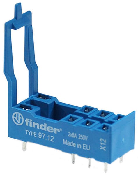 FINDER - Fassung mit Printanschlüssen, für Relais 46.52