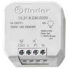 FINDER - Dimmer, elektronisch, kleine Bauart für UP, für dimmbare LED-Lampen bis 200 W