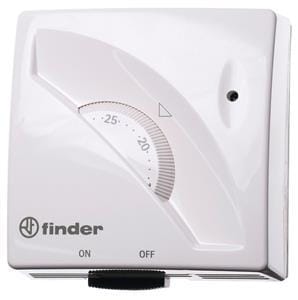 FINDER - Raumthermostat mechanisch, mit EIN/AUS-Schalter