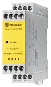 FINDER - Relaismodul mit zwangsgeführten Kontakten