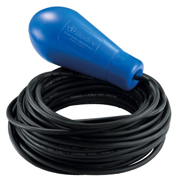 FINDER - Schwimmerschalter, 1 Wechsler 10 A, Kabel 10 m