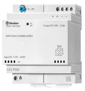 FINDER - Schaltnetzteil 24 V 60 W