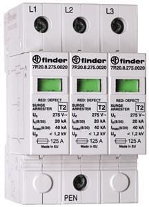 FINDER - SPD Typ 2, 3-phasig, Varistoren