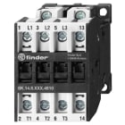 FINDER - Industrieschütz für Tragschiene, 3 Schließer 18 A (400 V – AC 3)