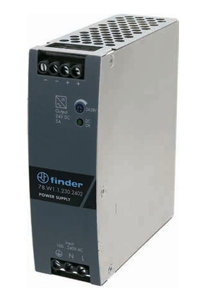 FINDER - Schaltnetzteil 5 A 24VDC 120W