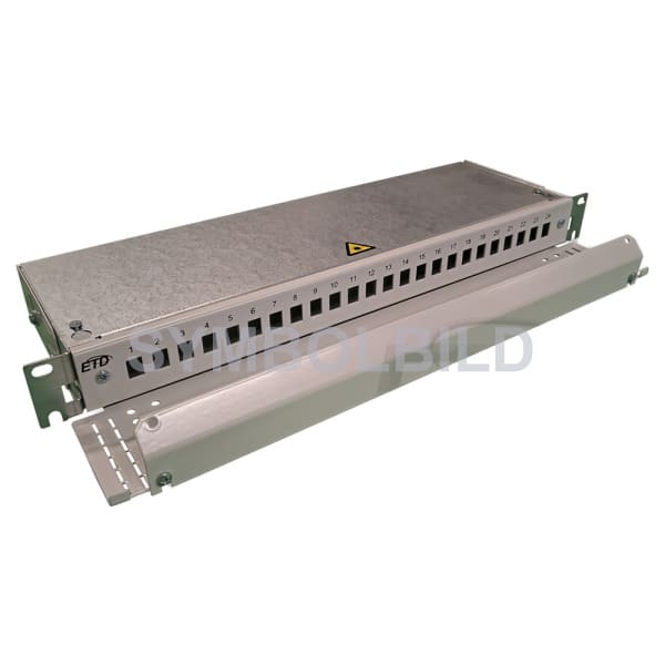 CABLEDOC - LWL-Spleissbox 24xSC-RJ OM3 Multimode 1HE (MA14)