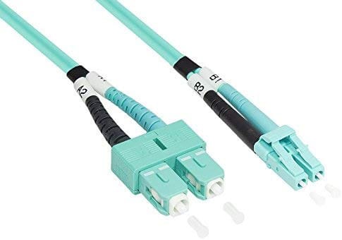 CABLEDOC - LWL-Patchkabel 2mm OM3 LSOH SC <> LC 1m