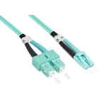 CABLEDOC - LWL-Patchkabel 2mm OM3 LSOH SC <> LC 3m