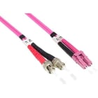 CABLEDOC - LWL-Patchkabel 2mm OM4 LSOH ST <> LC 10m