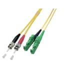 CABLEDOC - LWL-Patchkabel 2mm OS2 LSOH ST <> E2000/APC 8° 5m