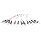 CABLEDOC - LWL ST-Pigtail Simplex OM4 12-färbig VPE 12 Stk