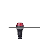 AUER - IBS LED-Einbauleuchte 30mm Warn-/Blinkl. rot, 12 V AC/DC, schwarz