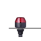 AUER - IBM LED-Einbauleuchte 45mm Warn-/Blinkl. rot, 24 V AC/DC, schwarz