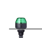 AUER - IBM LED-Einbauleuchte 45mm Warn-/Blinkl. grün, 24 V AC/DC, schwarz
