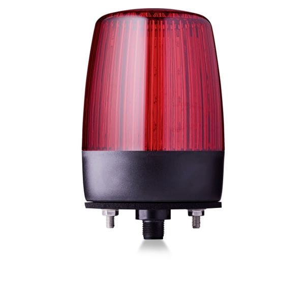 AUER - PDMC5 LED Multifunktionsleuchte m.integr M12 5-Pin Stecker, rot, 24V AC/DC