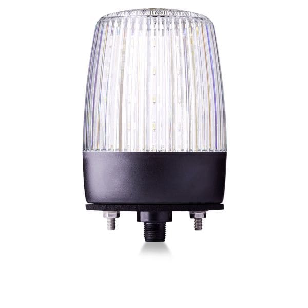 AUER - PDMC5 LED 3 Farbenleuchte m.integr M12 5-Pin Stecker,klar, 24V AC/DC