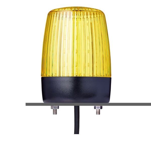 AUER - PCH LED Dauer-/Blinkleuchte gelb, 24 V AC/DC