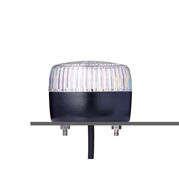 AUER - PCL LED Dauer-/Blinkleuchte klar, 24 V AC/DC