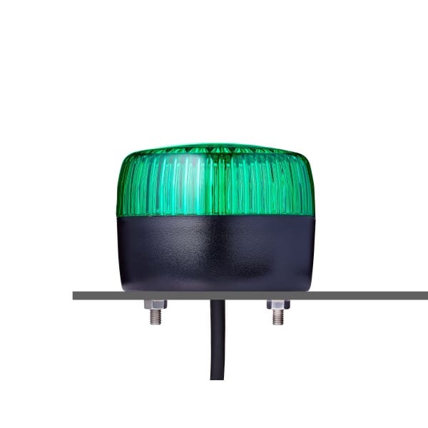 AUER - PCL LED Dauer-/Blinkleuchte grün, 24 V AC/DC