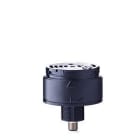 AUER - PC7MC8 Basis mit integrierter 8-Pin M12-Buchse 24 V AC/DC