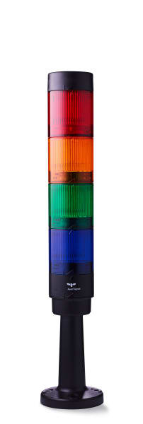 AUER - CT5-Q05, Signalsäule CT5 24 V DC, rot-orange-grün-blau