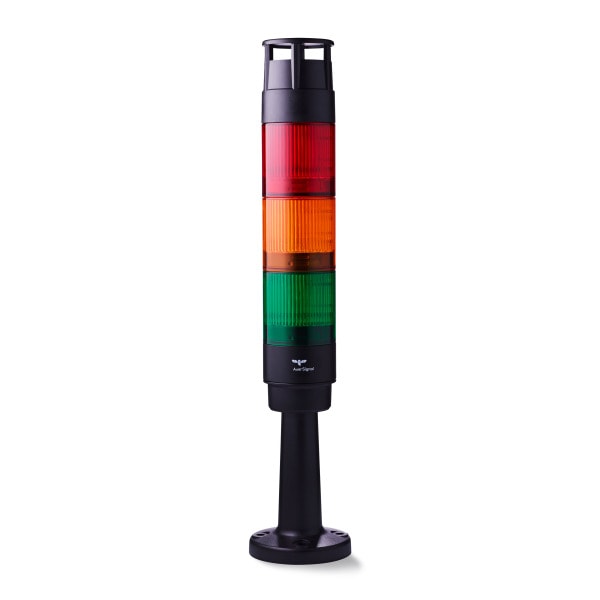 AUER - CT5 modulare Signalsäule Ø 50mm 24 V DC Summer rot-orange-grün, 100mm, schwarz