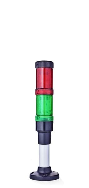 AUER - ECO40-Q02, Signalsäule ECOmodul40 24V AC/DC, rot-grün