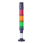 AUER - ECO40 modulare Signalsäule Ø 40mm 24 V AC/DC Summer rot-orange-grün, schwarz