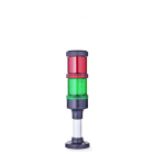 AUER - ECO60-Q02, Signalsäule ECOmodul60 24V AC/DC, rot-grün