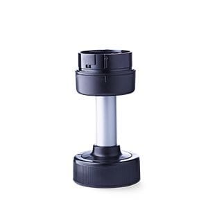 AUER - PC7FR Schnellmontagesystem ''Fußadapter'' auf Aluminiumrohr, 100mm