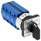 KRAUS&NAIMER - Voltmeter-Umschalter,3 verkett.Spg./3Ph.gg.0,2Lochbef.