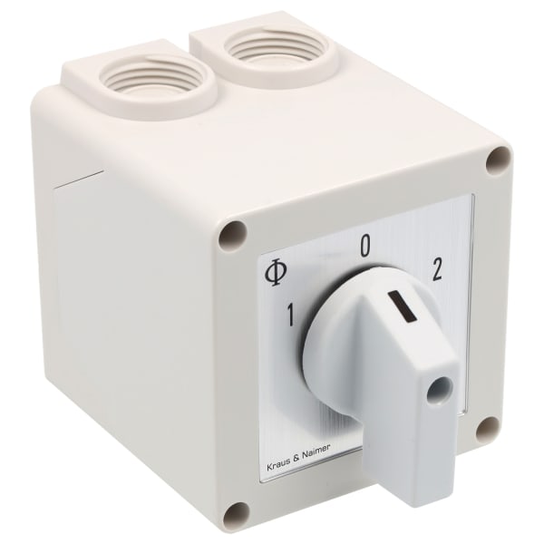 KRAUS&NAIMER - Umschalter m.0,4polig,60Grad,AP-Geh.IP42
