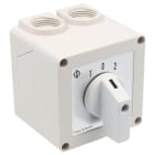 KRAUS&NAIMER - Umschalter m.0,Rückz.3pol.,30Grad,AP-Geh.IP42
